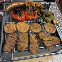 The Argentinian bbq! at Soja y Pimenton - Vegan Argentinian BBQ in Lanzarote