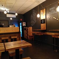 Interior at GreenBurger in Liege