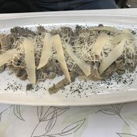 Truffel tagliatelle  at Nirvana in Florence