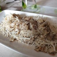 Truffle pasta at Nirvana in Florence