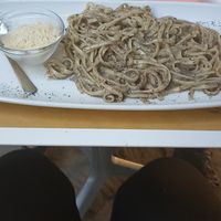 Truffle pasta at Nirvana in Florence