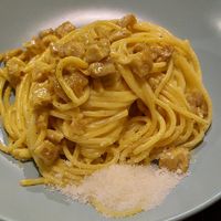 Carbonara at Nirvana in Florence