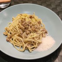 Carbonara at Nirvana in Florence