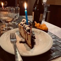 Tofu cake  at Nirvana in Florence