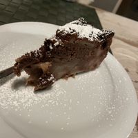 Chocolate-pear cake  at Nirvana in Florence