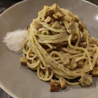 Carbonara at Nirvana in Florence