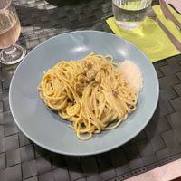 carbonara  at Nirvana in Florence