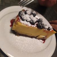 Tofu cake at Nirvana in Florence