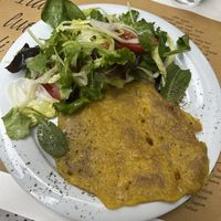 Saitan “Schnitzel”   at Nirvana in Florence