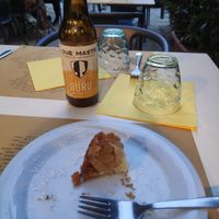 Apple pie, or what is left of it. at Nirvana in Florence