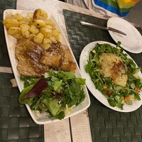 Arrosto di seitan al Chianti + gateau di patate e verdure  at Nirvana in Florence