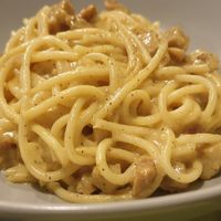 Carbonara veg at Nirvana in Florence