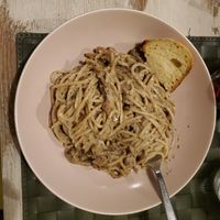 Carbonara at Nirvana in Florence