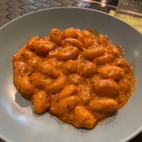 Gnocchis al pesto rosso 10€ at Nirvana in Florence