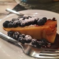 Tofu cake at Nirvana in Florence