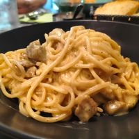 Carbonare Veg at Nirvana in Florence