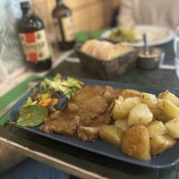 Seitan roast  at Nirvana in Florence