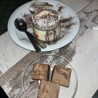 Tiramisu +laddi  at Nirvana in Florence