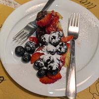 Tofu cake at Nirvana in Florence