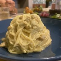 Carbonara veg  at Nirvana in Florence