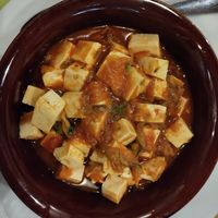 Soft tofu was not my favorite at Nirvana in Florence