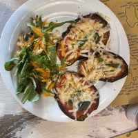 Parmigiana alle melanzane  at Nirvana in Florence