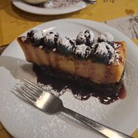 Tofu cake at Nirvana in Florence