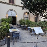 Outside at Nirvana in Florence