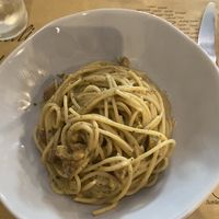 Truffle carbonara  at Nirvana in Florence