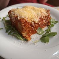 Lasagna at Nirvana in Florence