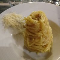 Amazing vegan carbonara! at Nirvana in Florence