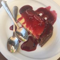 Tofu cake  at Nirvana in Florence