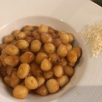 Vegan gnocchi at Nirvana in Florence