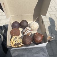 Various sweets  at Fruit Box in Ohrid