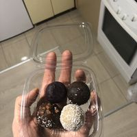 Energy balls at Fruit Box in Ohrid