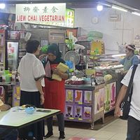   at Liew Chai Vegetarian in Kota Kinabalu