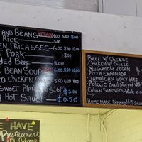 Menu for hj at Lancaster Central Market in Lancaster