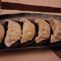 Veggie gyoza at Kawamura in Barcelona