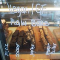 Vegan treats in the cabinet at Coco + Boho in Spearwood