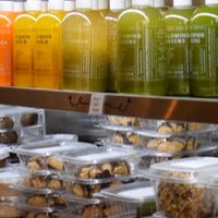 juices and raw desserts, all vegan at Local Juicery in Flagstaff
