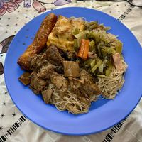 Another buffet selection on our second day here.   at Nature Vegetarian in Sandakan