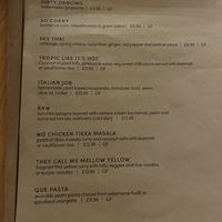 Livin’ la Vida low carb menu at The Kasbar in 