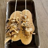 ‚Chicken‘ with Satai Sauce  at The Kasbar in 