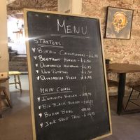 Menu of the day  at The Kasbar in 