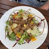 Vegan salad   at Natureza in Prague