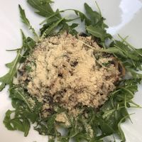 Vegan risotto at Natureza in Prague