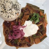 Bean chilli  at Natureza in Prague