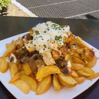 Chorrillana rústica  at Katako Veg in Santiago