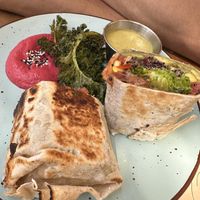The wrap  at Katako Veg in Santiago