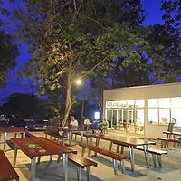 Outside seating at Monkeypod in Phuket